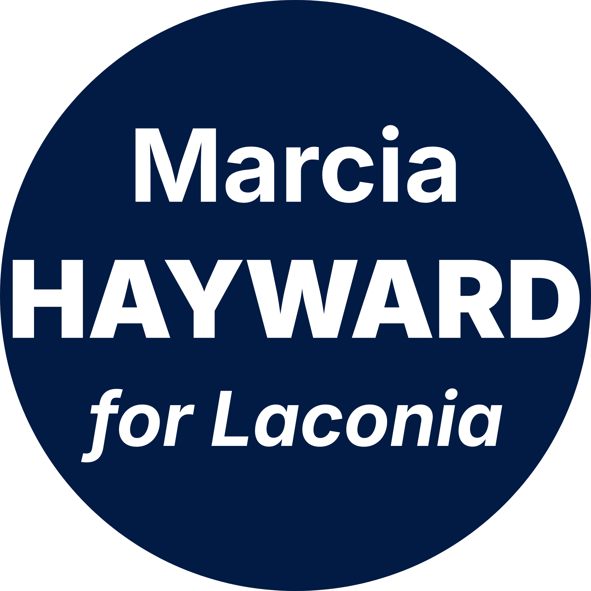 Marcia Hayward for Laconia State Rep